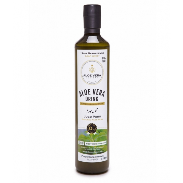Complemento alimentario aloe vera puro para beber 750ml - Aloe vera luxury