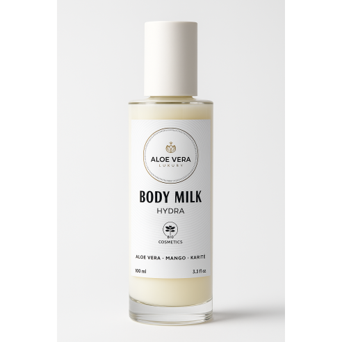 Aloe vera, lavender and honey body milk 250ml