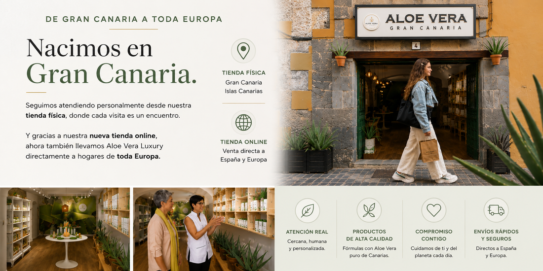 Aloe Vera Luxury: marca familiar especializada en aloe vera canario en Gran Canaria