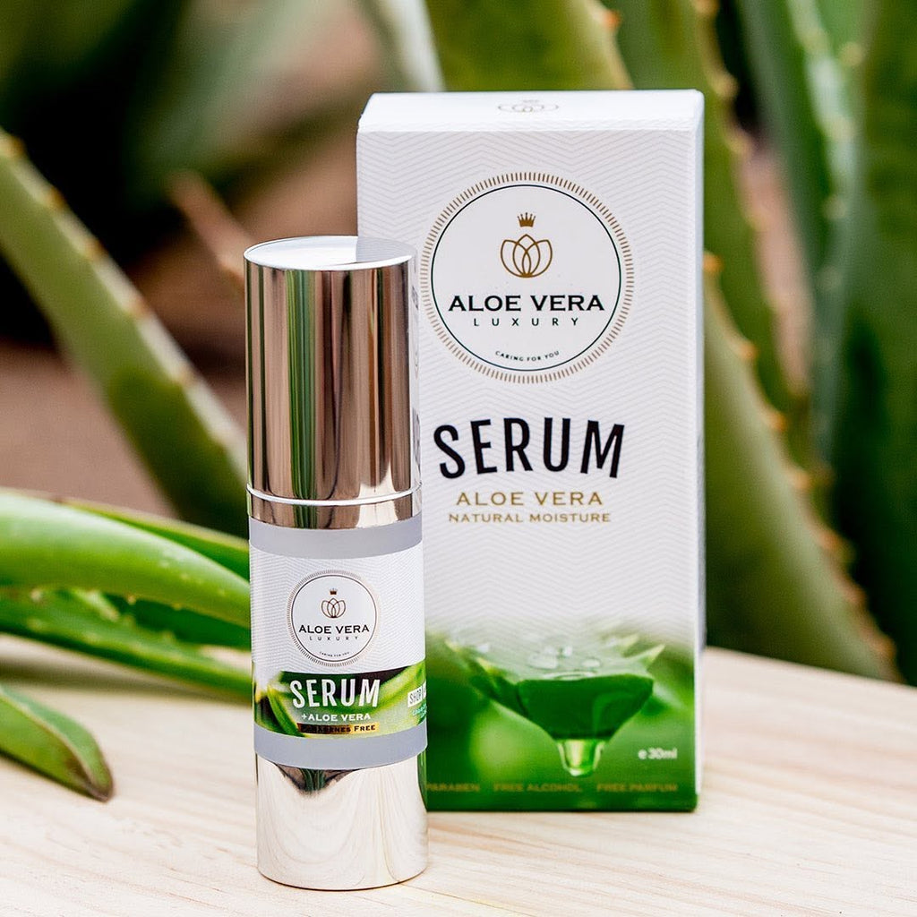 Sérum visage à l'aloe vera et au romarin