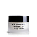Crema facial con aloe vera hidratante y regenerativa
