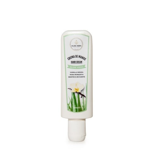 Crema hidratante de manos y pies con aloe vera
