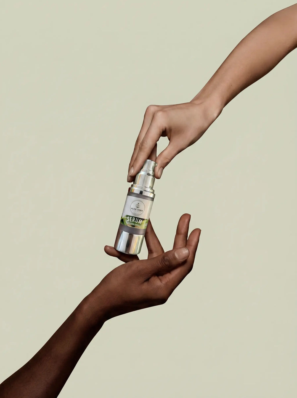 Sérum visage à l'aloe vera et au romarin