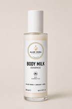 Loción corporal con aloe vera y aceite de argán