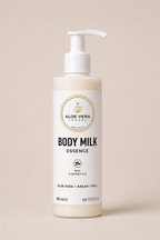 Loción corporal con aloe vera y aceite de argán