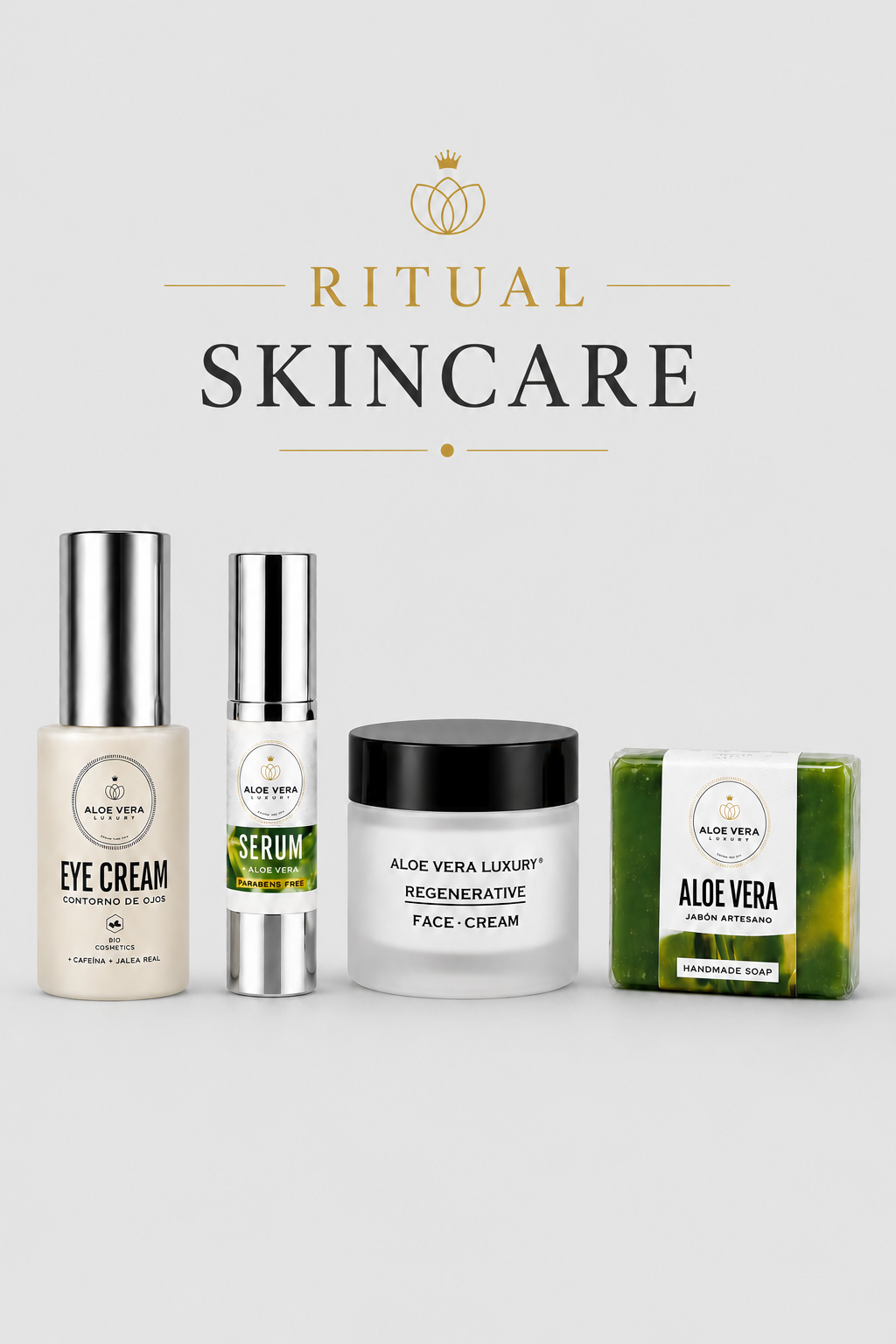 Aloe vera facial care ritual