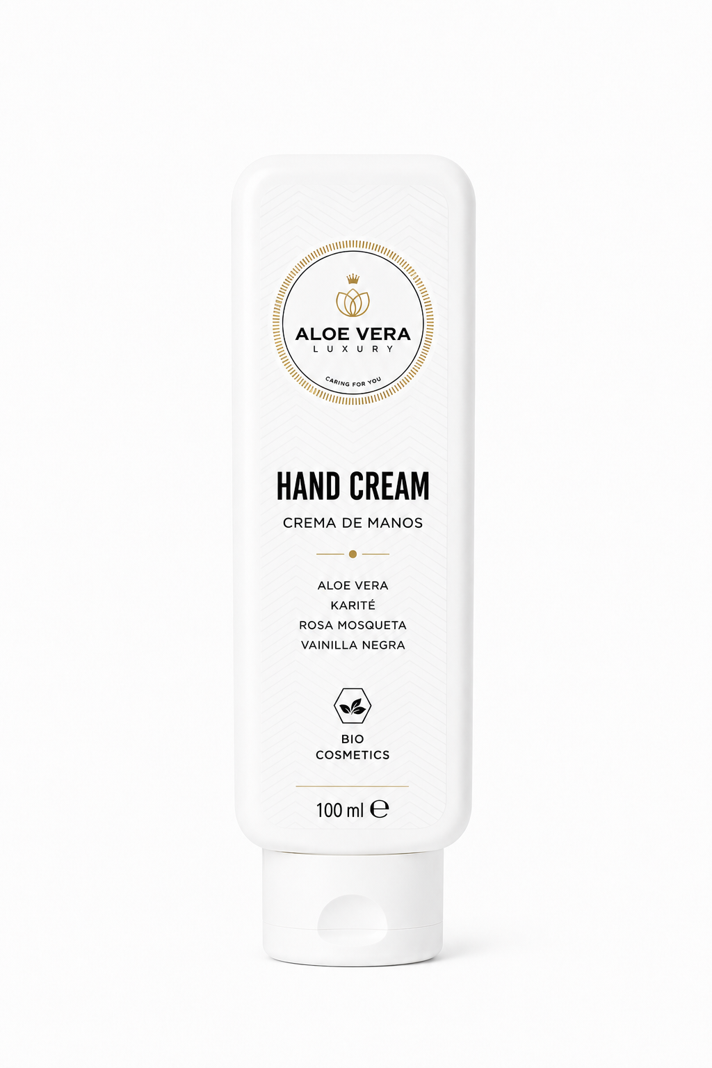 Crema hidratante de manos y pies con aloe vera