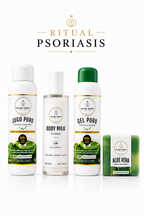 Ritual para la psoriasis en la piel