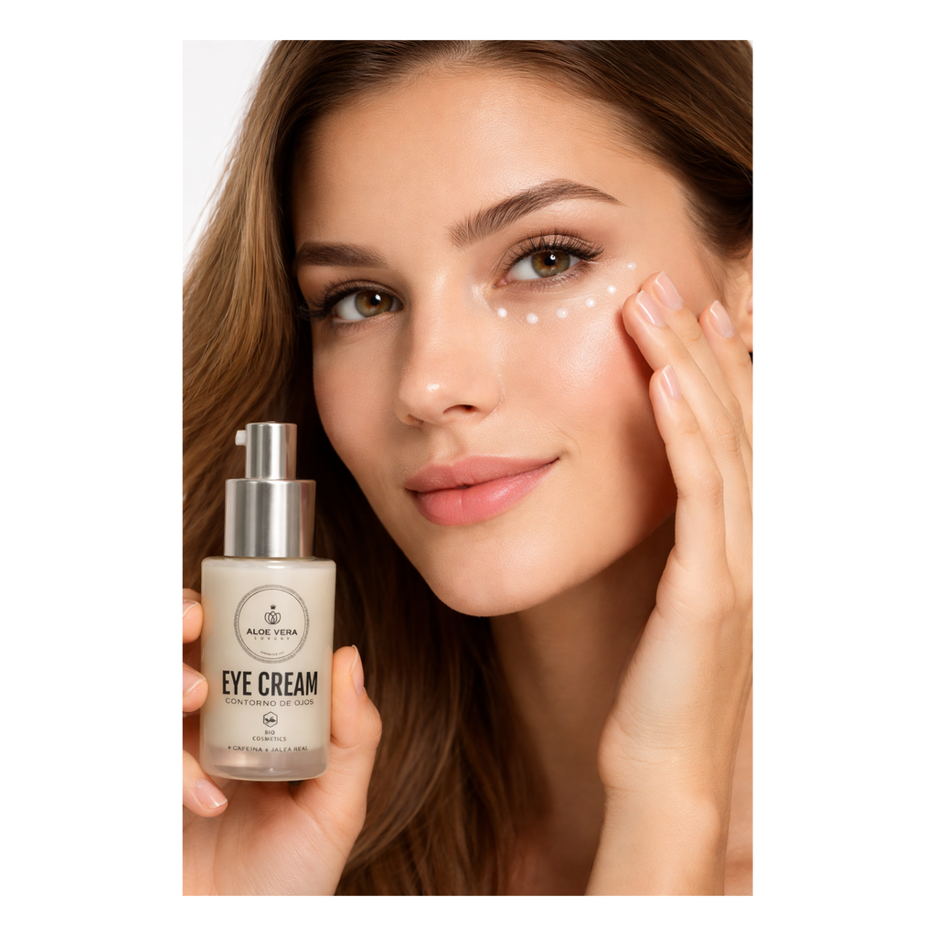 Contour des yeux au pur jus d'aloe vera