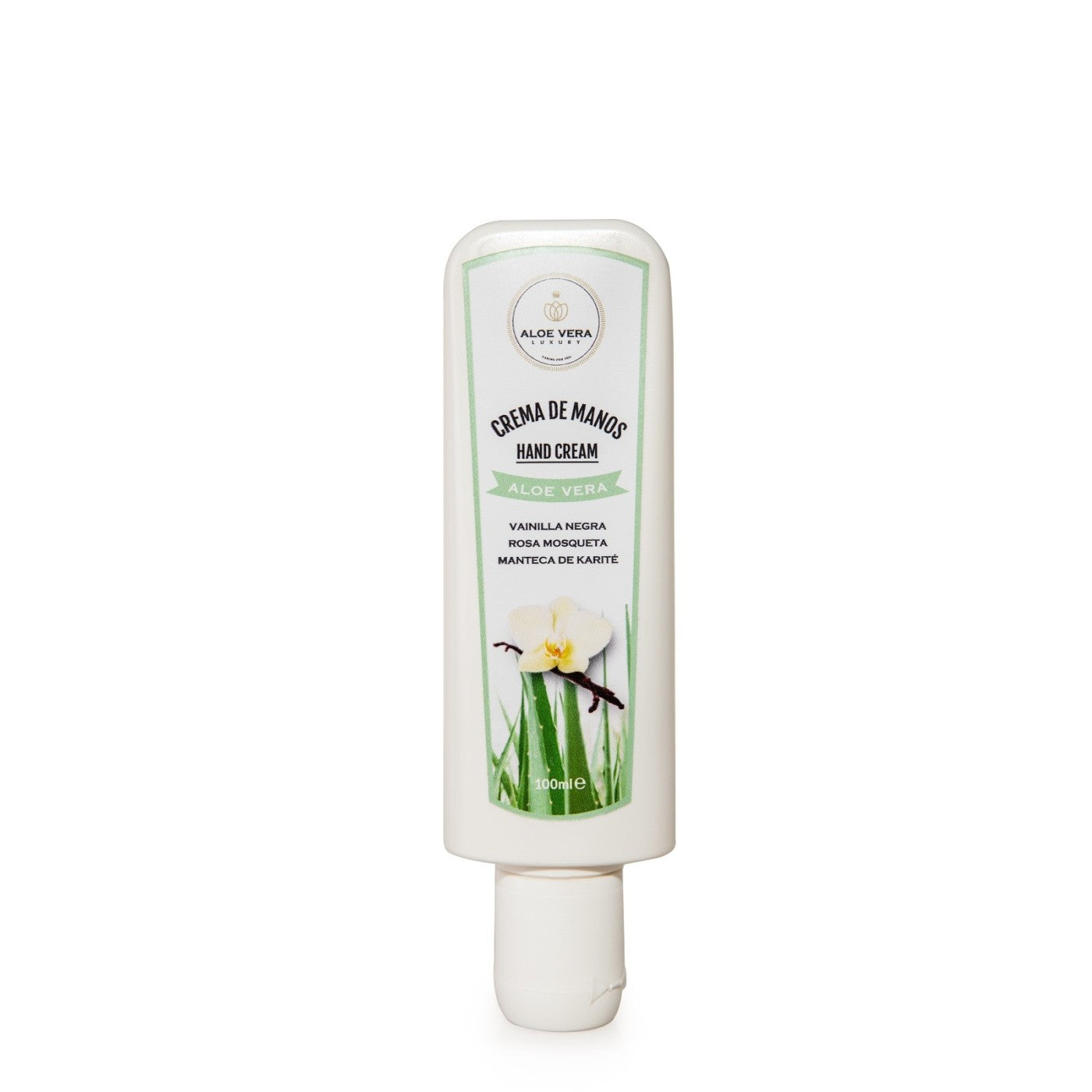 Crema hidratante de manos y pies con aloe vera
