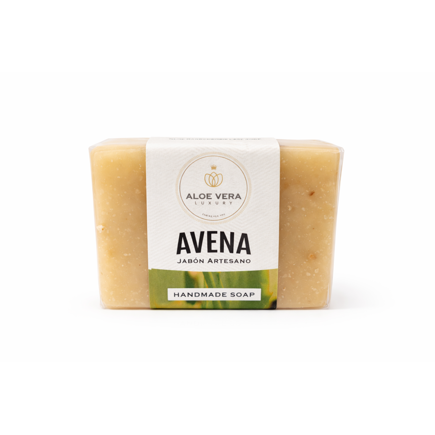 Handgemachte Hafer-Aloe-Vera-Seife